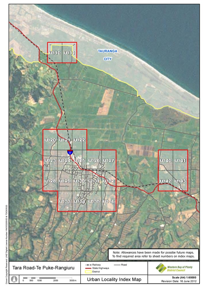 Tara Road, Te Puke and Rangiuru