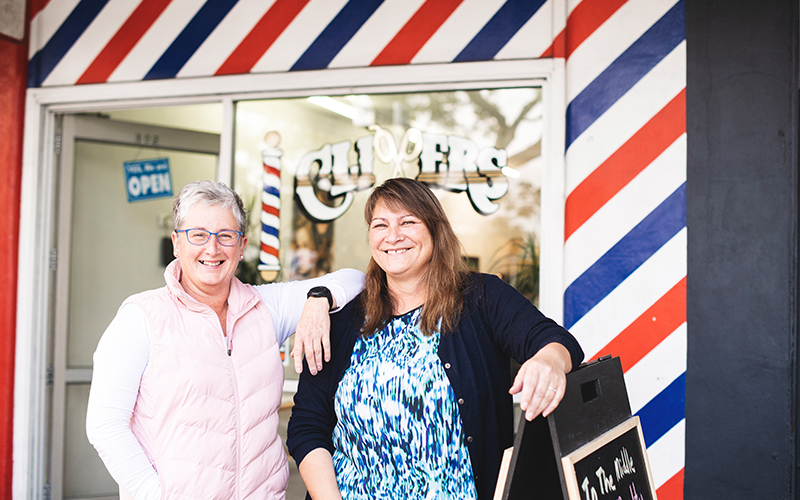 Rhonda and Rangi from Clippers Te Puke