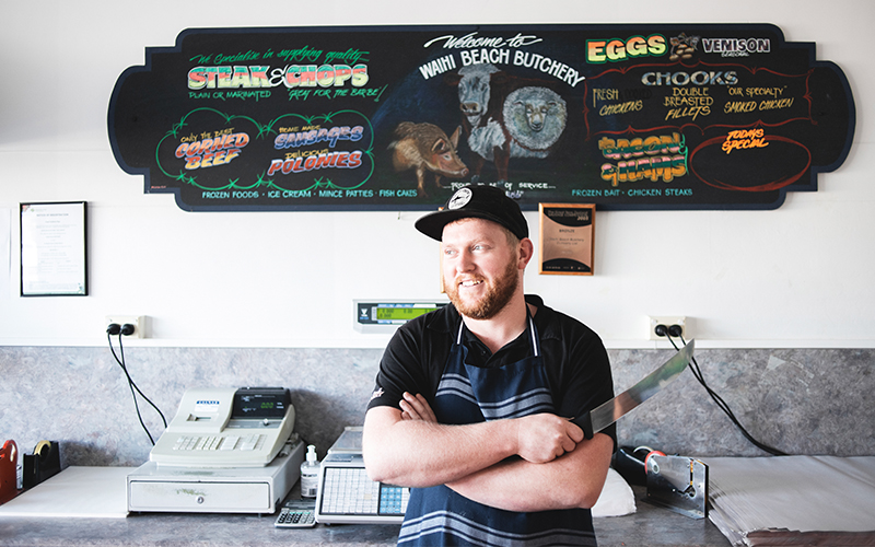 Nathan from Waihi Beach Butchery