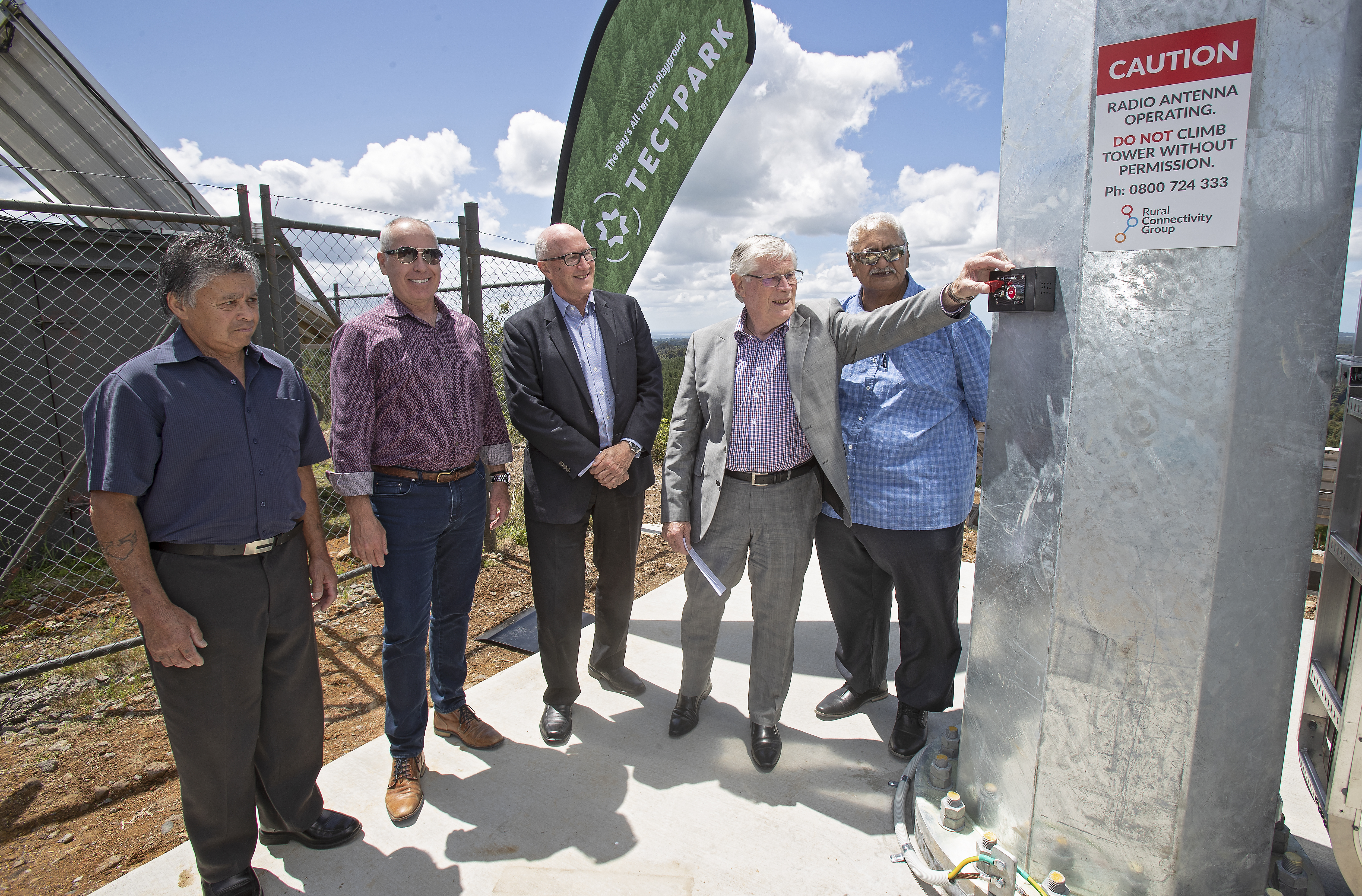 TECT Park cell tower is officially launched