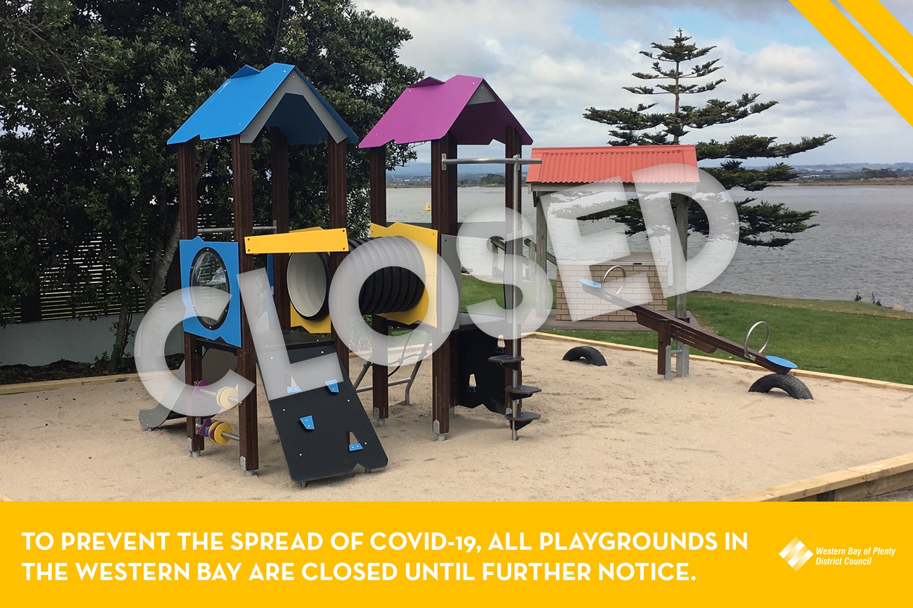 All playgrounds across the District are closed to prevent the spread of COVID-19