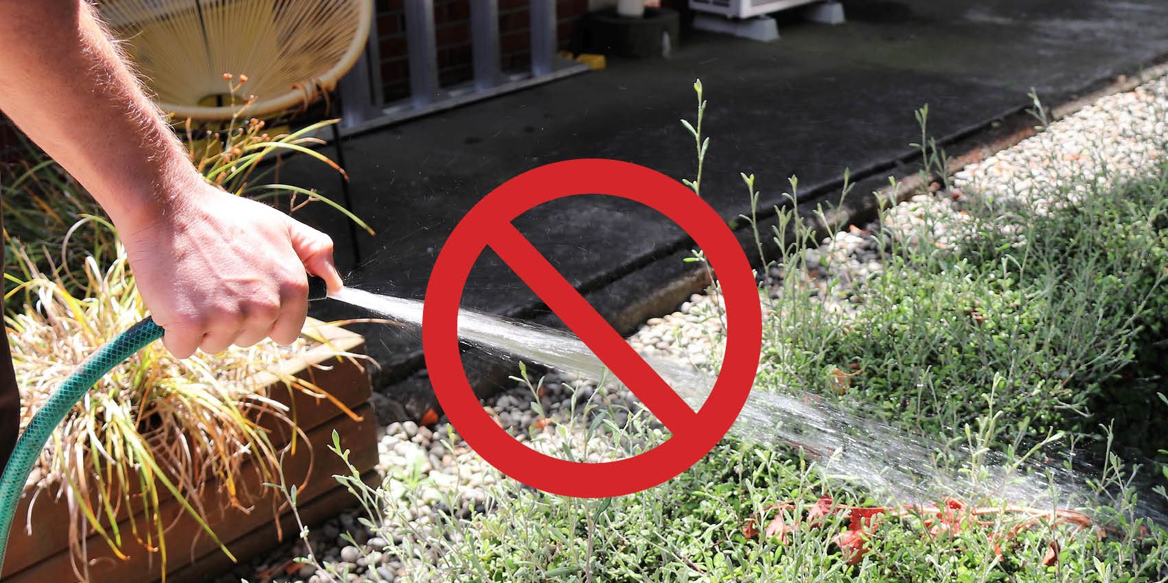 There is a complete ban on hand-held hosing and sprinklers, effective immediately, over the greater Te Puke area (Eastern Zone) of the Western Bay District. Note, this ban also applies to all properties that irrigate crops.