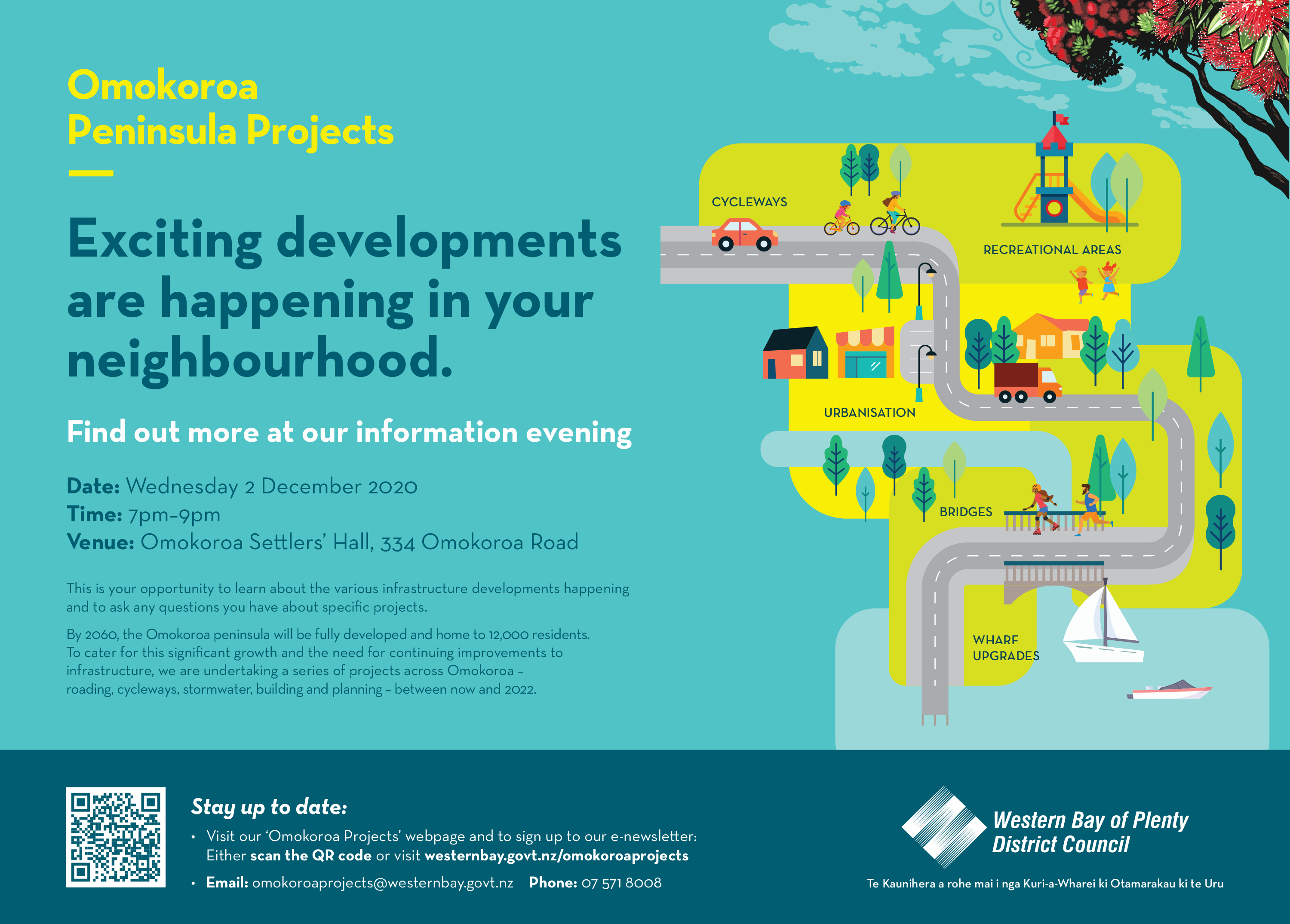 Omokoroa projects info evening