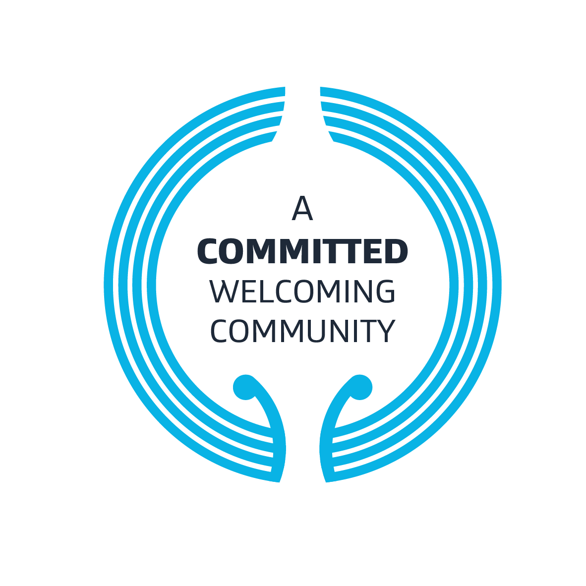 Committed Welcoming Community badge