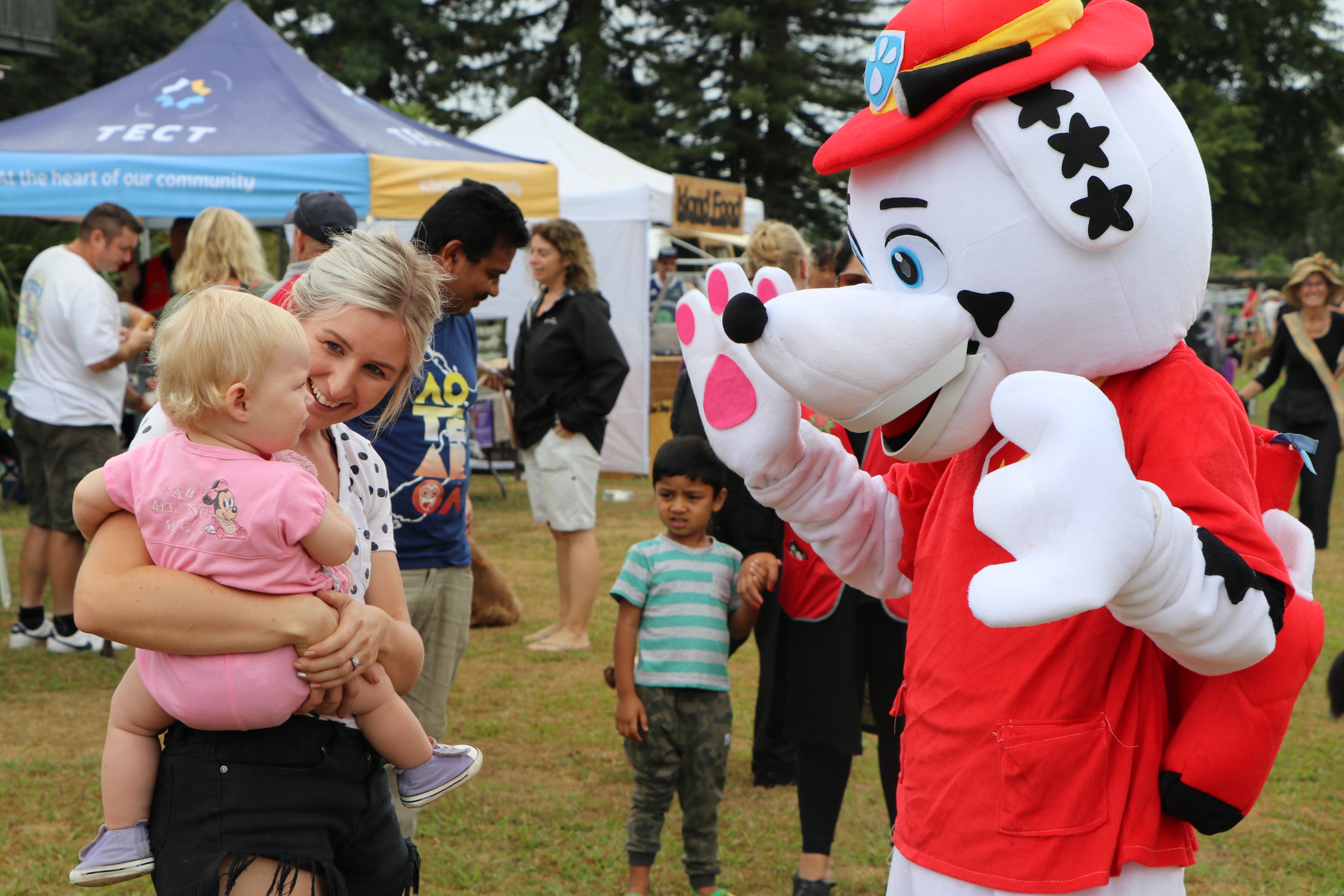 Paw Patrol's Marshall is back for Doggy Day Out this year.
