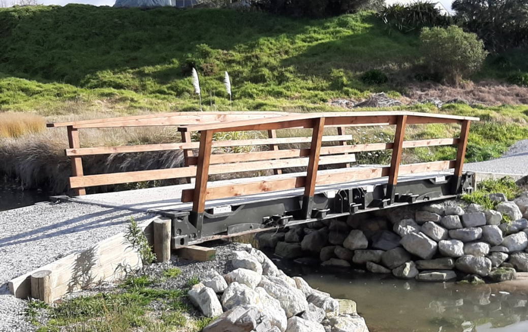 ​​An example of what the new Yeoman walkway bridge will look like once completed. 