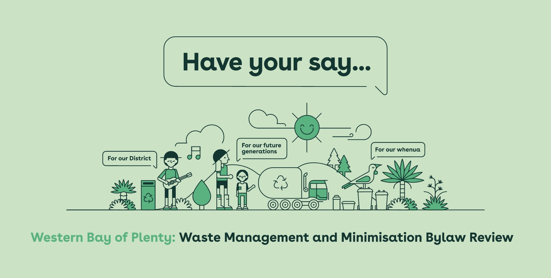 Council’s Waste Management and Minimisation Bylaw review is out for public feedback until 26 November