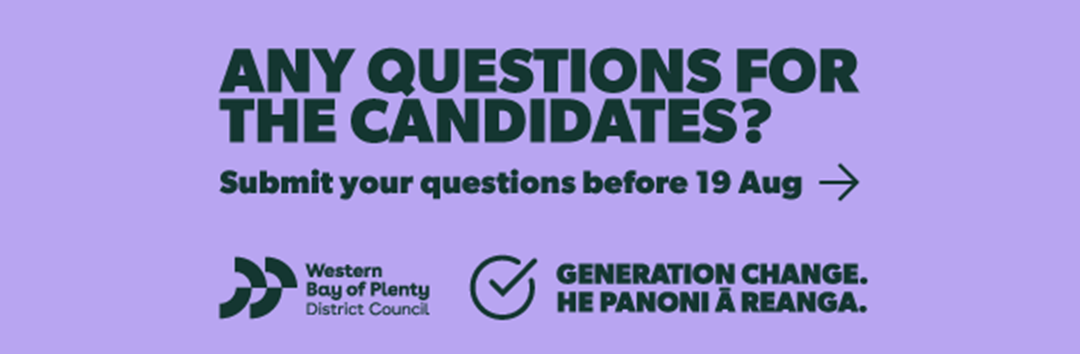 Any questions for the candidates?