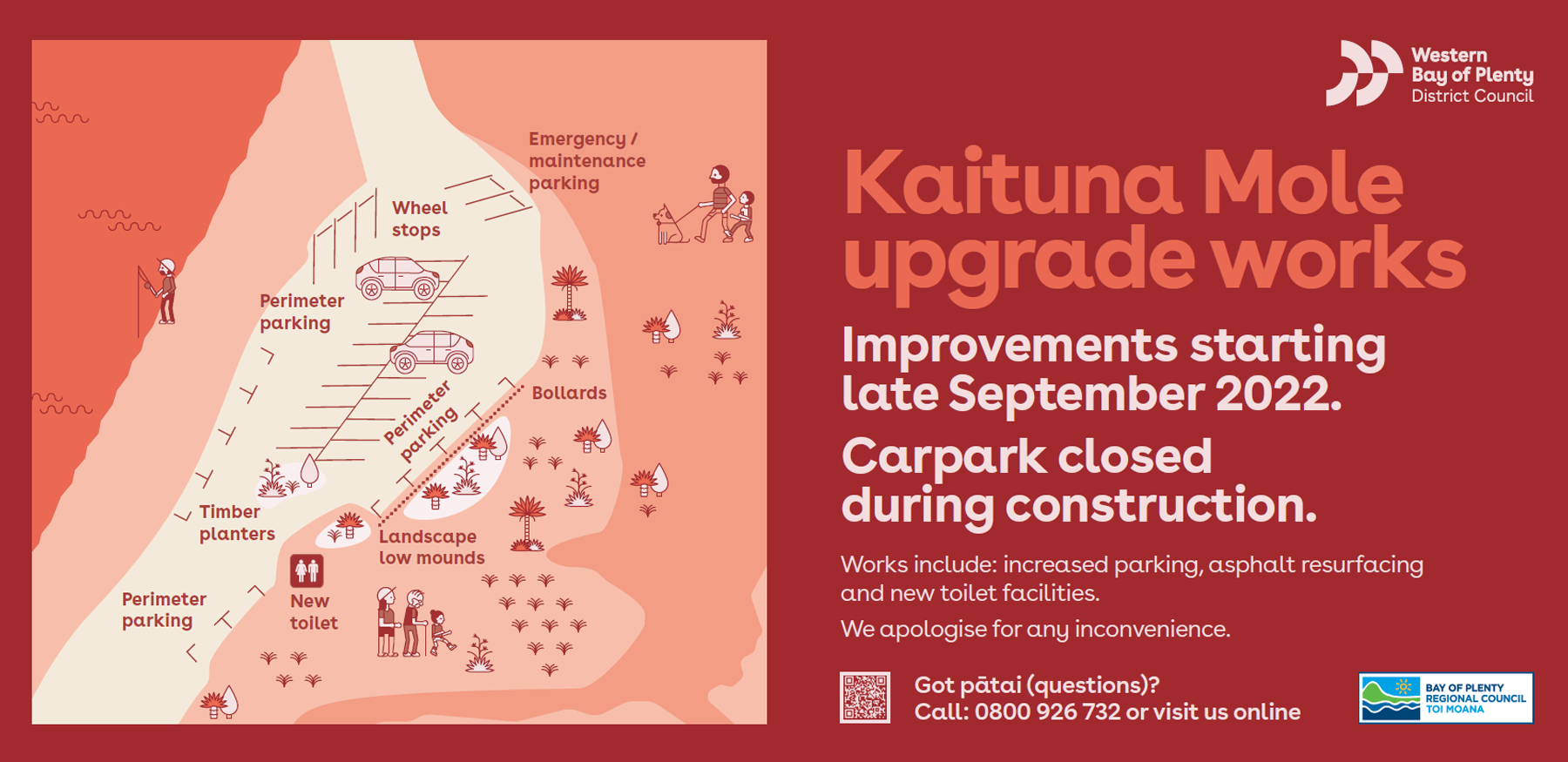 Kaituna Mole closed to vehicles